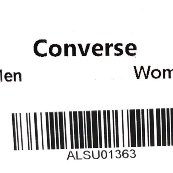 Converse Ctas High Top Sneakers Women Canvas White Black Custom A05960C-WWBLWBLG - Picture 10 of 10